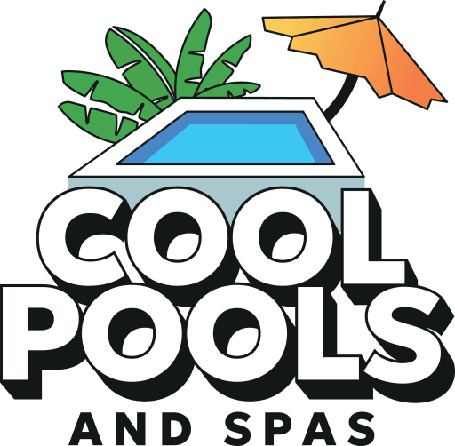 Cool Pools and Spas | Fiberglass pool contractor logo